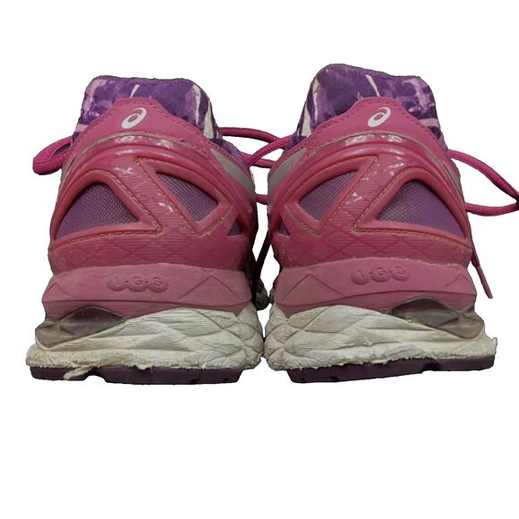 ASICS Gel-Kayano 22 - Women's Sz 10 - Purple & Pink Running/Jogging Shoes- T597N - Picture 3 of 9